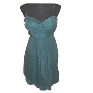 BCBGeneration green cocktail night casual  mini dress sz 4